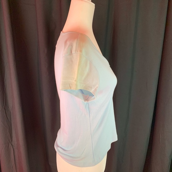 In Charge blue butterfly tee size L - Picture 4 of 5